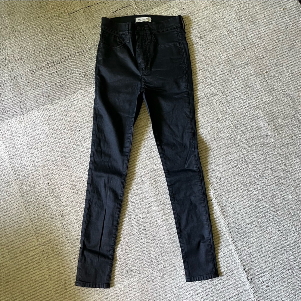 Madewell 10” High-Rise Skinny Jean Black Size 30